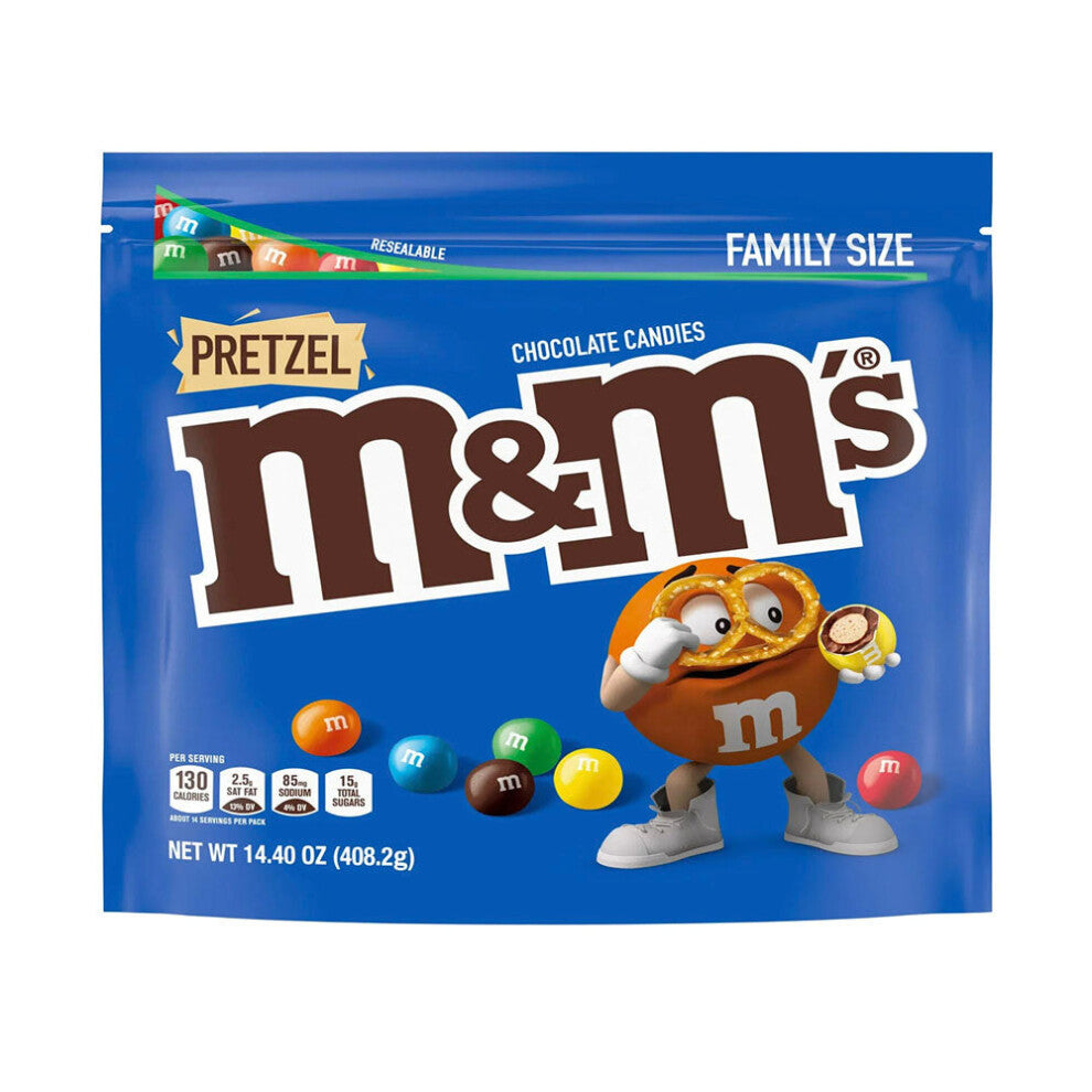 M&M Pretzel Family Size 408g