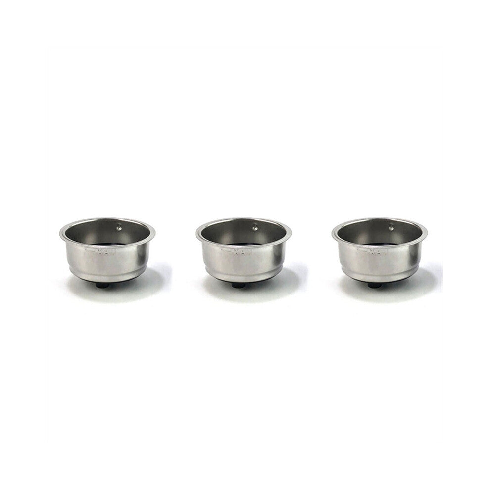 3X Friendly Detachable Stainless Steel Coffee Filter Basket Strainer Coffee Machine Accessories