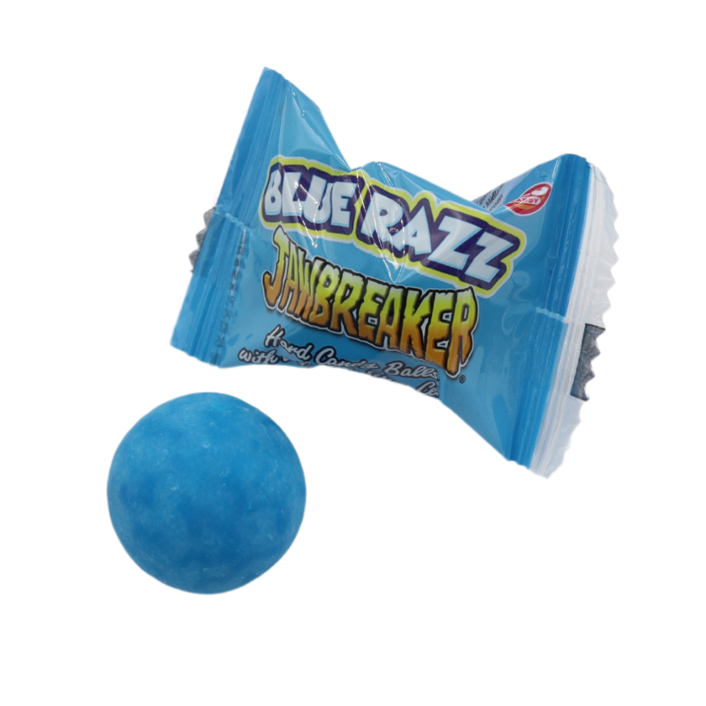 Zed Candy Blue Raspberry Jawbreaker Bag 1kg