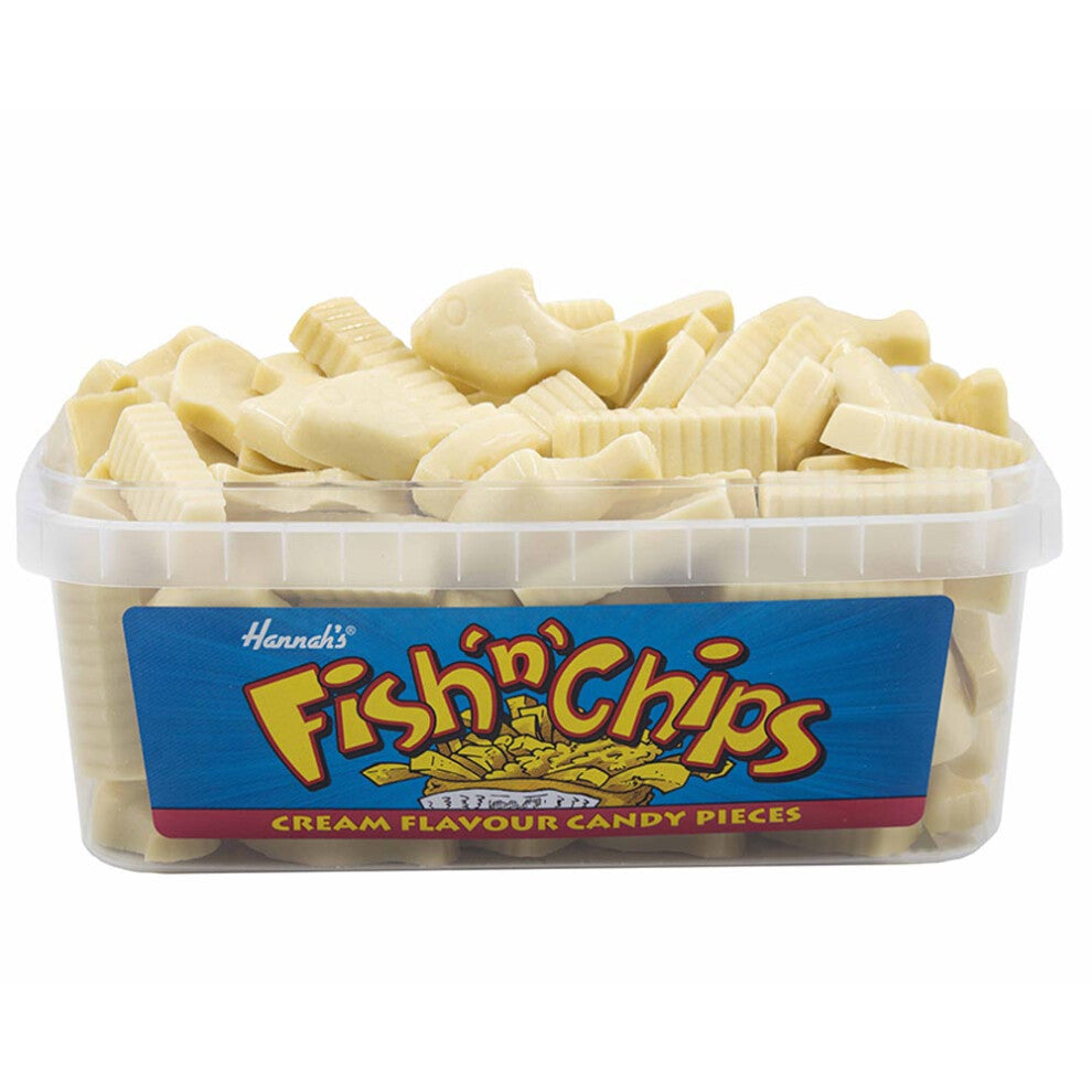 Hannah's Fish n Chips Tub 600g