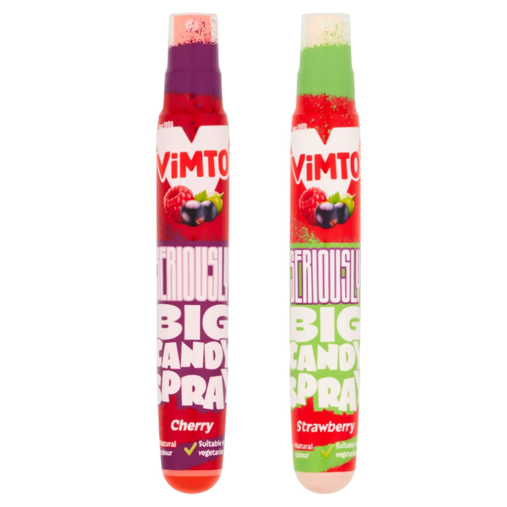 Vimto Strawberry & Cherry Giant Candy Spray 60ml