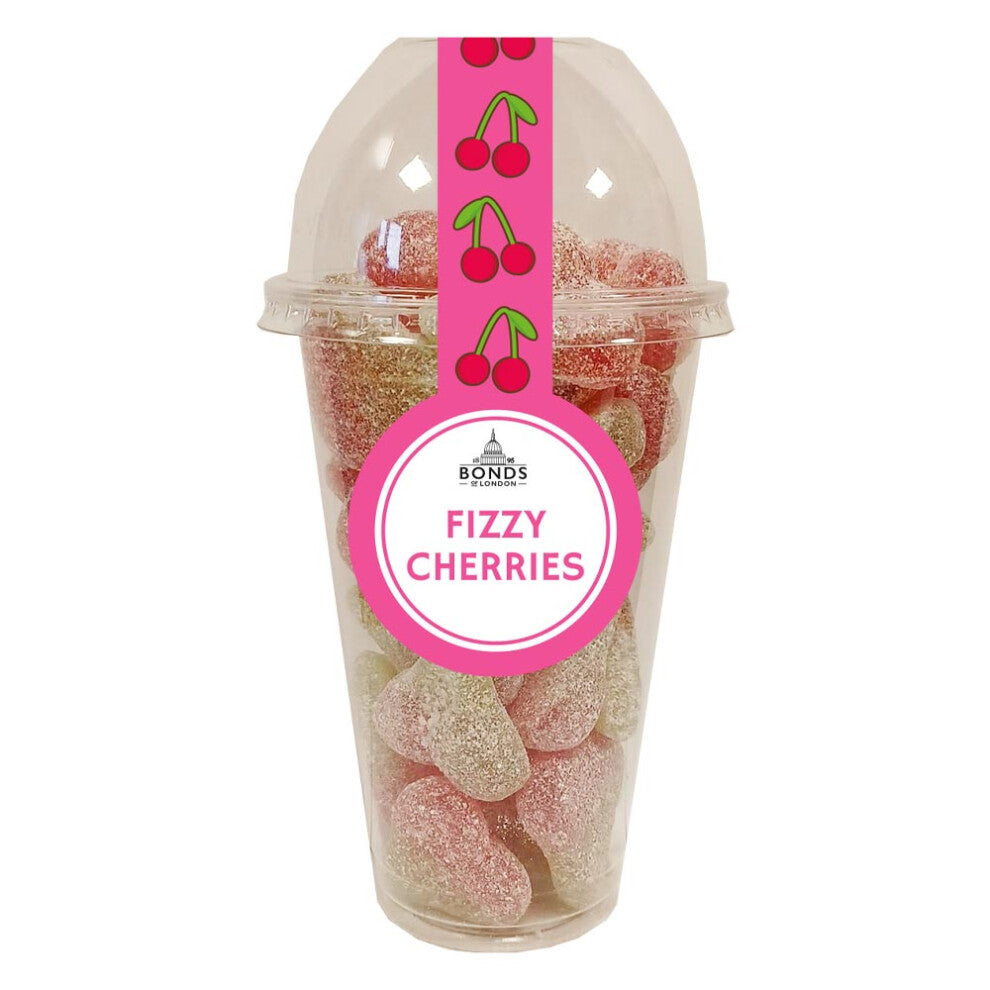 Bonds Fizzy Twin Cherries Candy Cup 265g