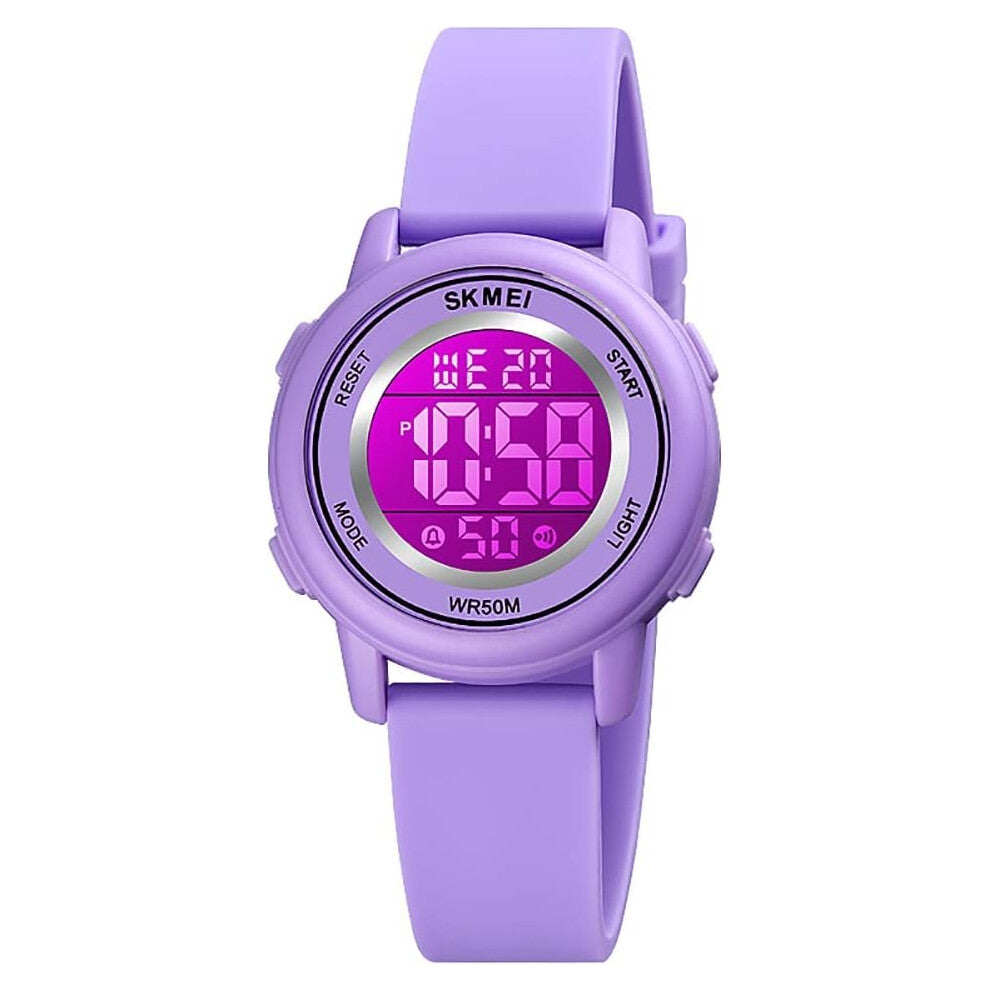 Children LED Digital Electrical Sport Waterproof Alarm Wrist Watch