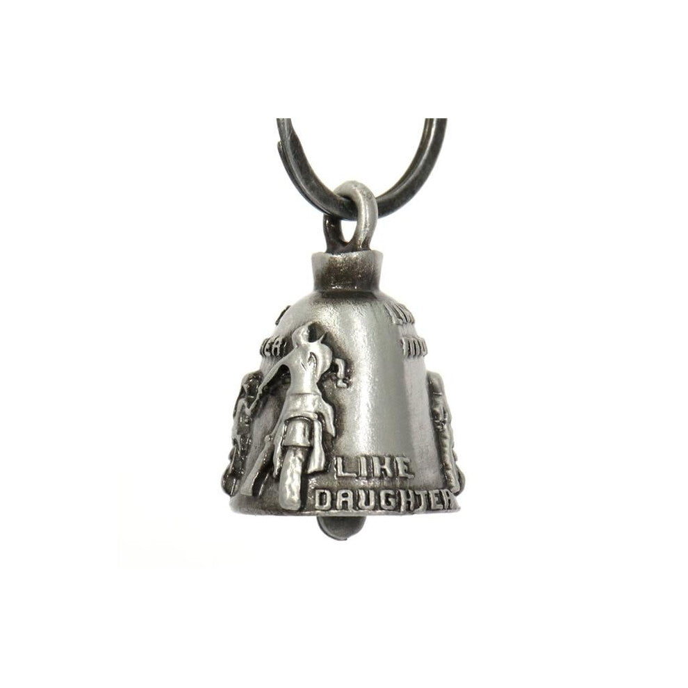 Hot Leathers BEM1042 Like Mother Like Daughter Bell Pendant - Silver