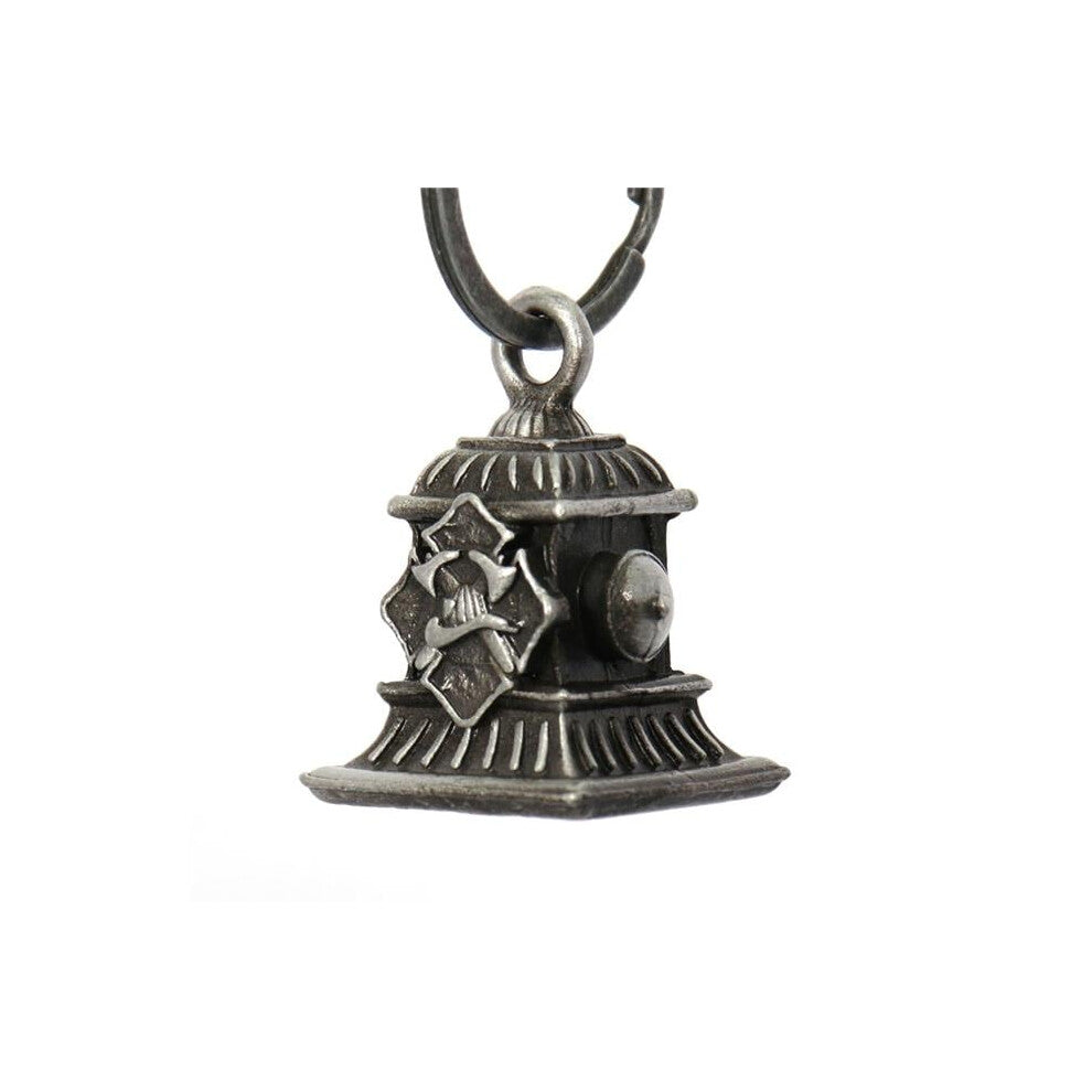 Hot Leathers BEM1045 Fire Hydrant Bell Pendant - Silver