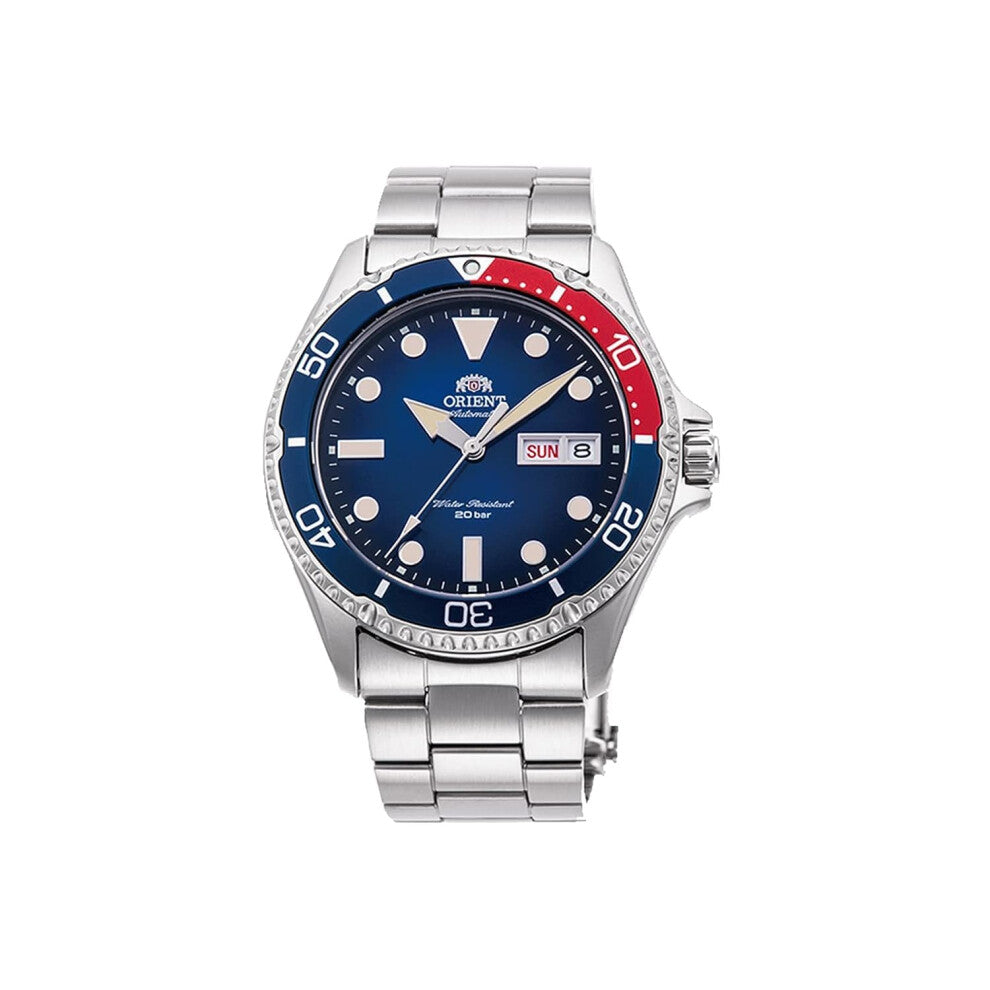 Orient Japanese Automatic Diving Watch with Stainless Steel Strap  Silver  22 (Model: RA-AA0812L19B)
