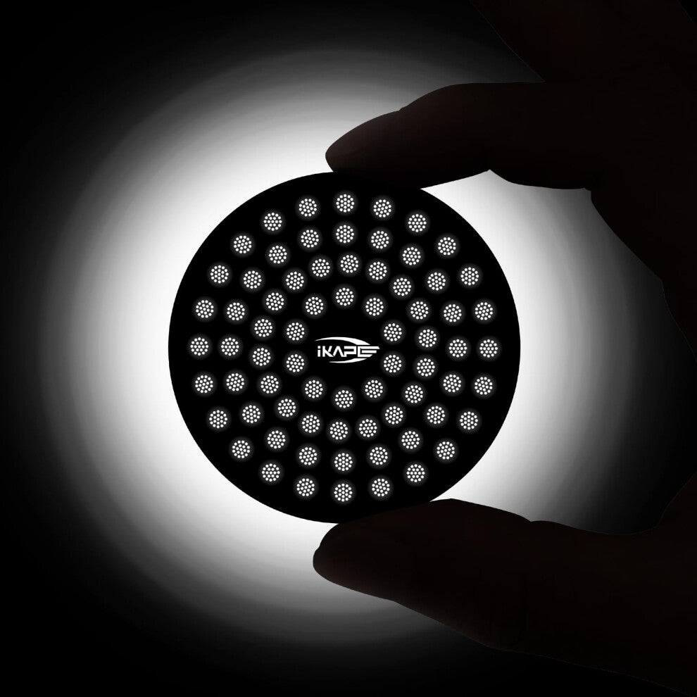 IKAPE 53mm Espresso Puck Screen Food-grade 316 Stainless Steel Coffee Puck Screen-Ultra-thin Ultra-light Resusable Coffee Ground Filter Design