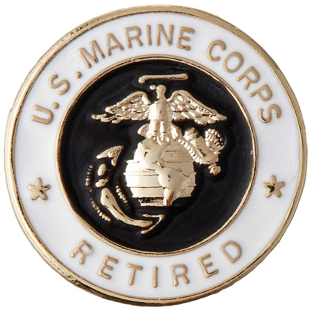 EagleEmblems P12336 P12336 PIN-USMC Retired (Mini) (5-8'')