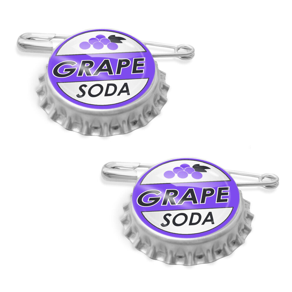 KOLIBROX Unique Soda Drink Bottle Cap Pin Fall Out Bottle Cap Pin Unique Bottle Caps Pop Bottle Caps Stream Soft Soda Drink Bottle Cap Pins Vintage So