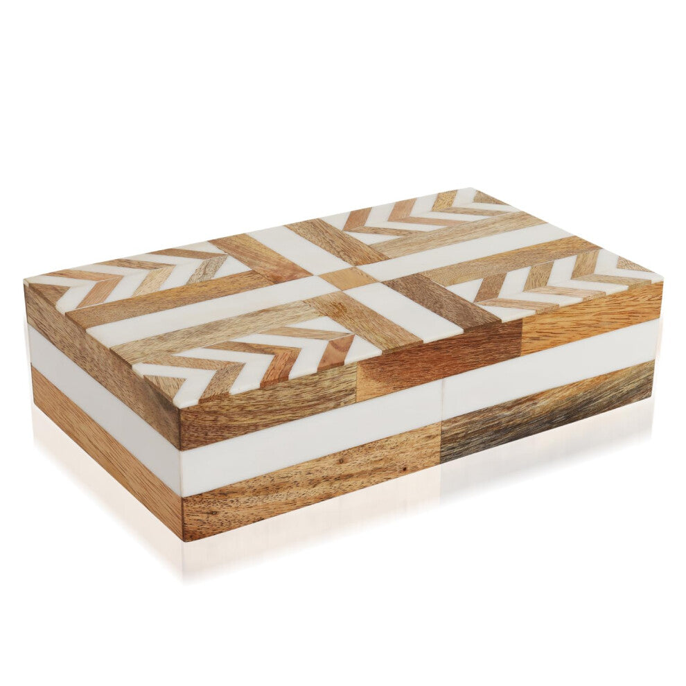 Handicrafts Home Handmade Puzzle Collection Decorative Jewelry Box Organizer - Keepsakes  Trinkets  and Home Decor - Antique Coffee Table Storage  Mem