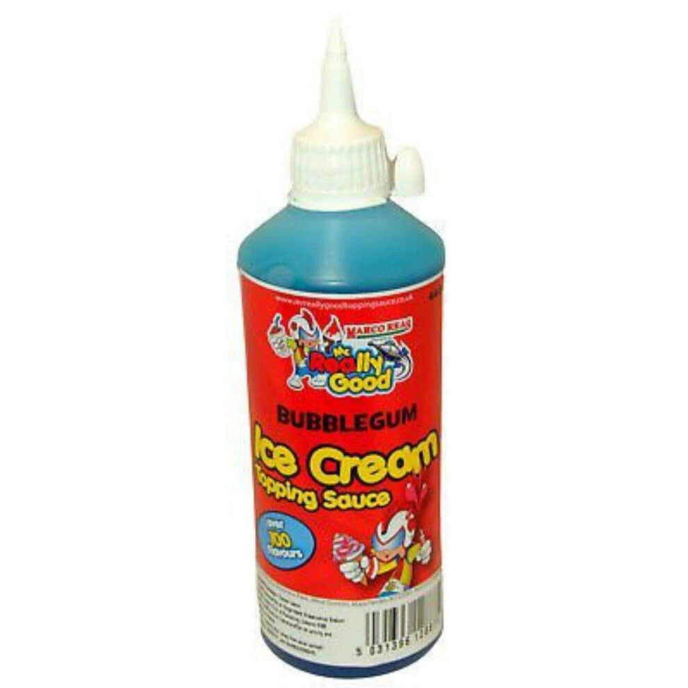 British Food Shop Marcos Reas Mr Really Good Ice Cream Topping Sauce (2 Bubblegum)