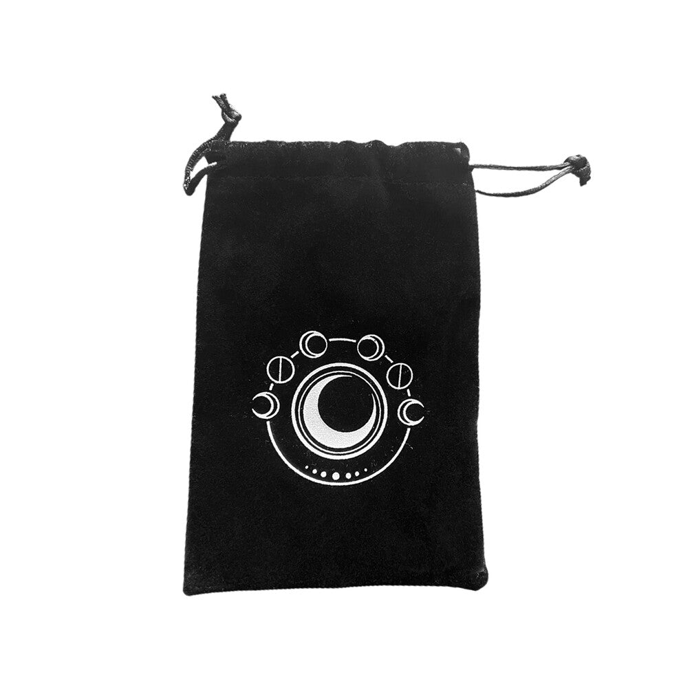 (6) Tarot Card Velvet Bag Drawstring Tarot Bag Tarot Dice Bag Oracle Cards Runes Jewelry Pouch Board GamesBoard Games