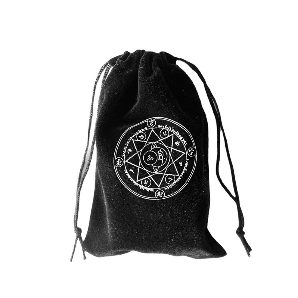 (7) Tarot Card Velvet Bag Drawstring Tarot Bag Tarot Dice Bag Oracle Cards Runes Jewelry Pouch Board GamesBoard Games
