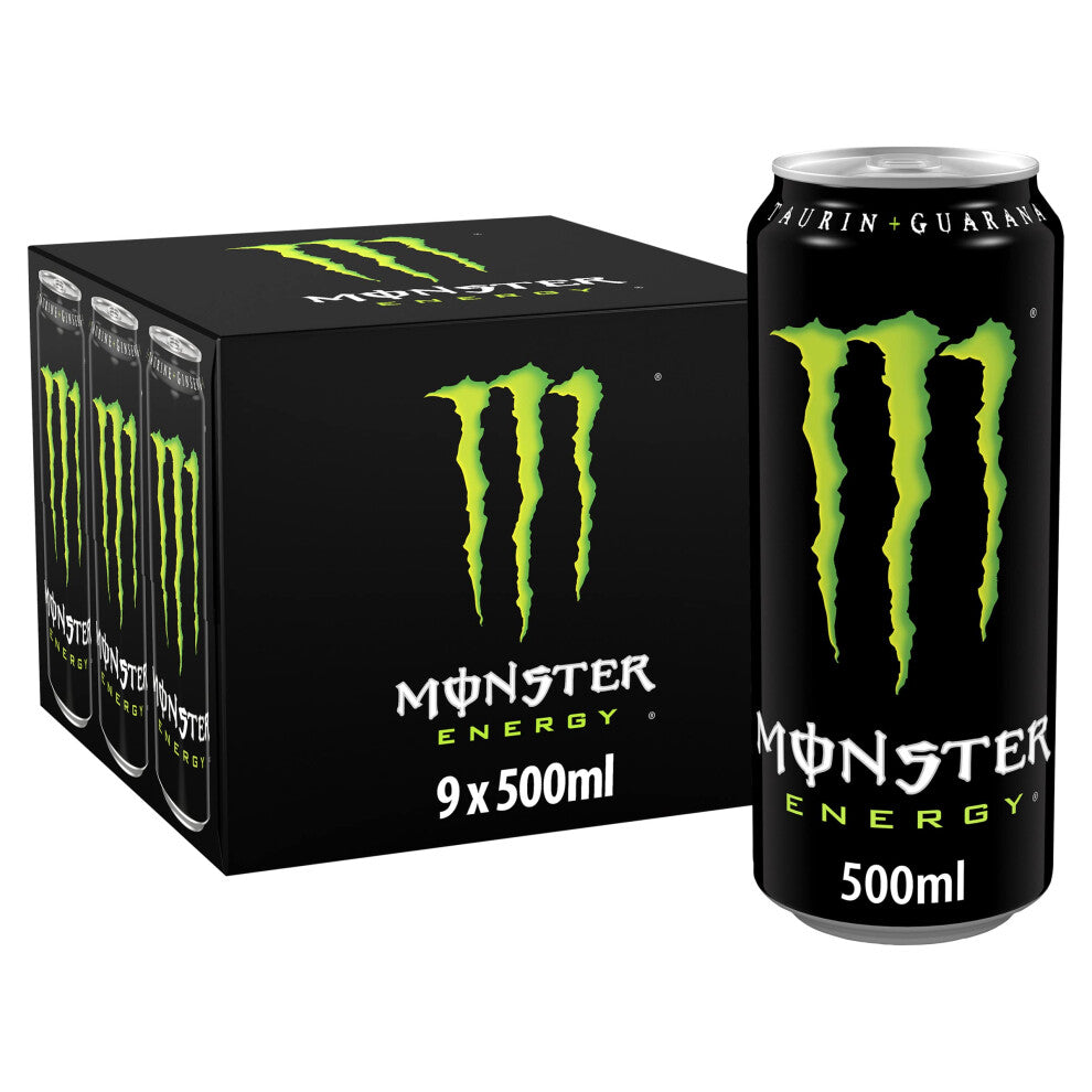 Monster Energy Drink, 9 x 500 ml