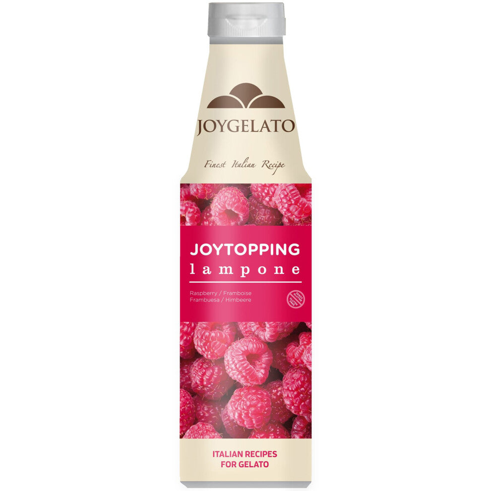 Joygelato Joytopping - Ice Cream Topping Sauce - Raspberry Flavour - 1kg