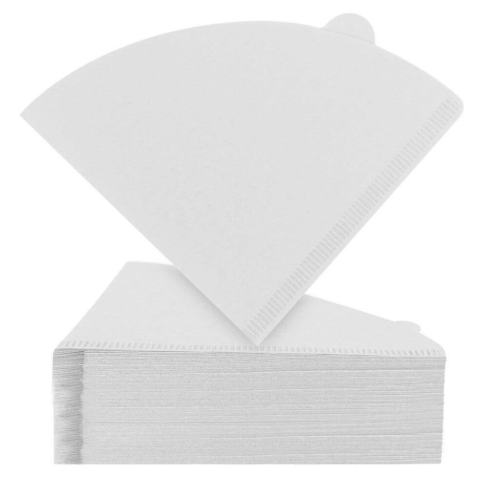 Coffee Filters  Size 02 Cone Natural Paper Filters  200 Count 2-4 Cup  For Pour Over and Drip Coffee Maker (White V02)
