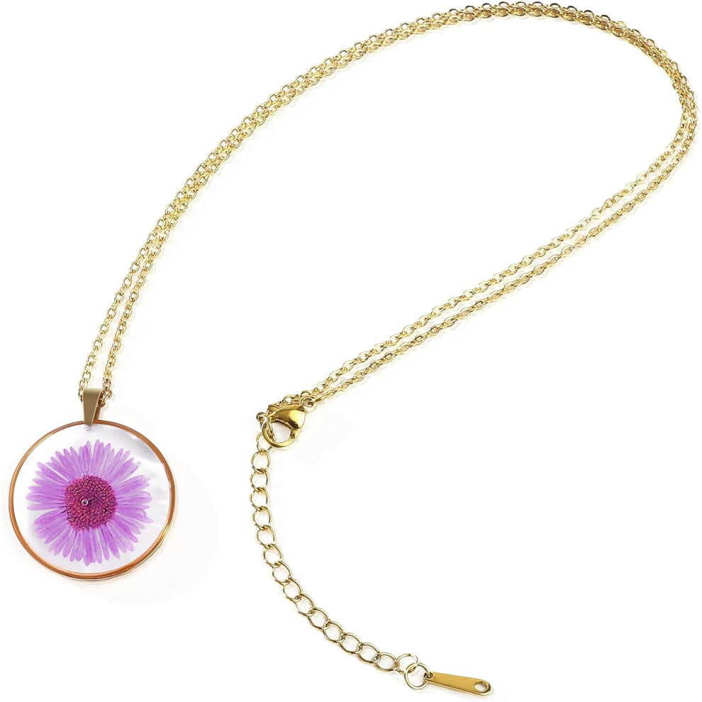 Find Your Unique Birthstone Jewelry,Moissanite Birthstone Necklace,Sterling Gold Plated Silver Necklace with Heart Pendant, Wedding Anniversary, Birt