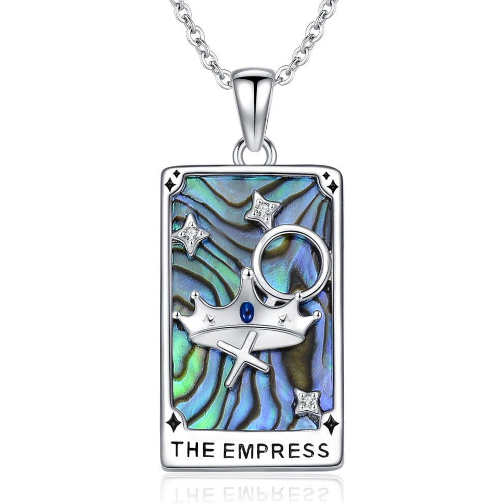 Ace of Spades-Hearts Necklace for Women 925 Sterling Silver Pendant Necklace Jewelry Gifts