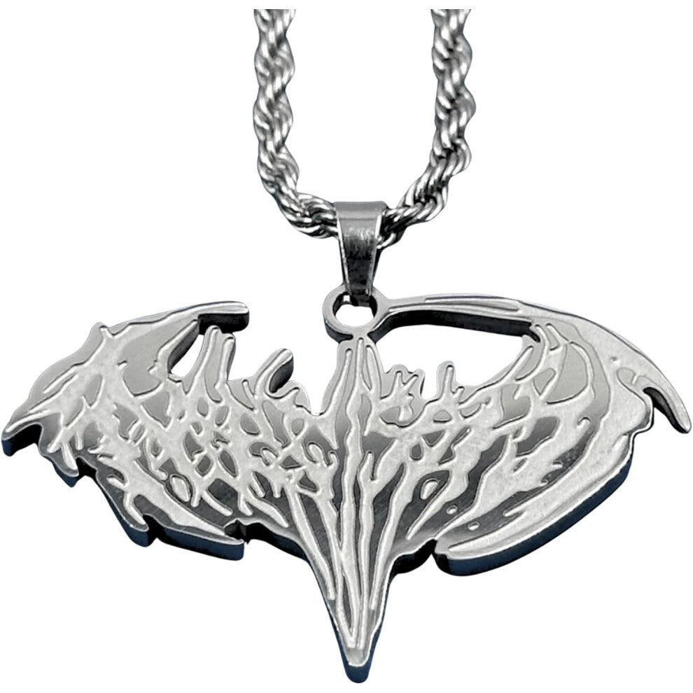 Hiphop Music I Am Stainless Steel Necklace, Carti Rap Punk Rock Gothic Opium Pendant Titanium Jewelry, Gift Choice