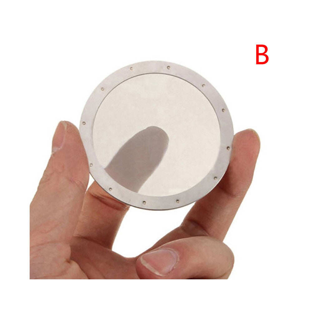 (B) 2PCS Aeropress Coffee Maker Filter Stainless Steel Disc Metal Ultra Filter For Aeropress Coffee Maker Kitchen