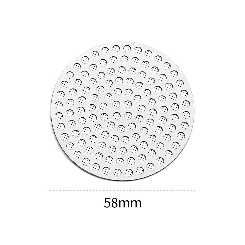 (58mm) Reusable Coffee Filter Mesh Stainless Steel Double Layer Fine Filter Screen Professional Coffee Espresso Accessories