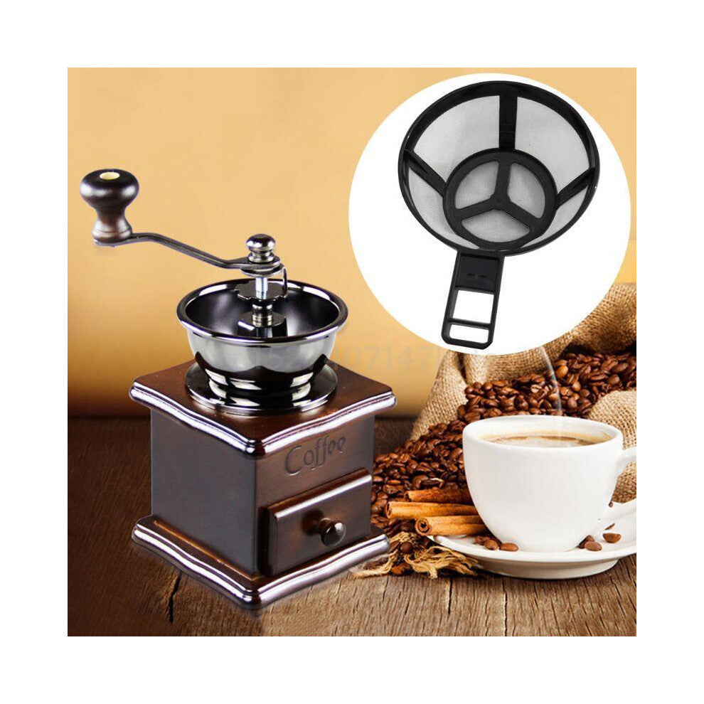 (1 Pcs) Coffee Filter Reusable Coffee Filter Manual Grinder High-quality Precise Grind Coffee Maker Accessories Kitchen