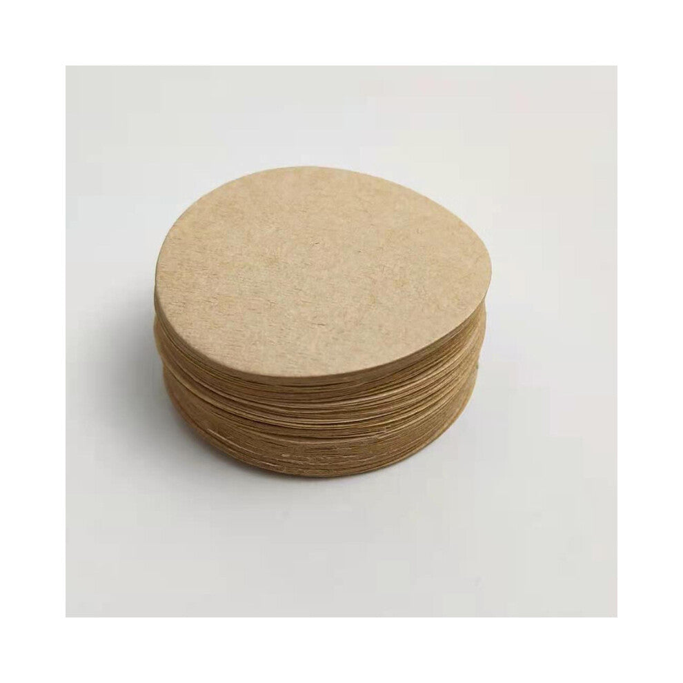(56Mm D) 100Pcs Round Coffee Filter Paper for Espresso Coffee Maker V60 Dripper Coffee Filters Tools Moka Pot Paper Filter