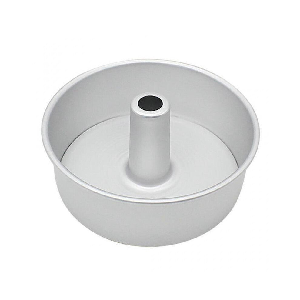 Set of 3 Pieces Angel Food Aluminum Non-Stick Round Chiffon Cake Baking Bakeware with Removable Bottom