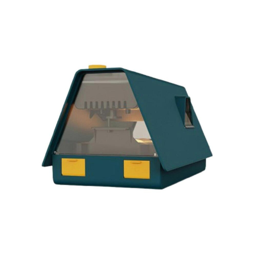 10 Eggs Incubator Adjustable Egg Tray LED Egg Candler for Duck Quail Goose