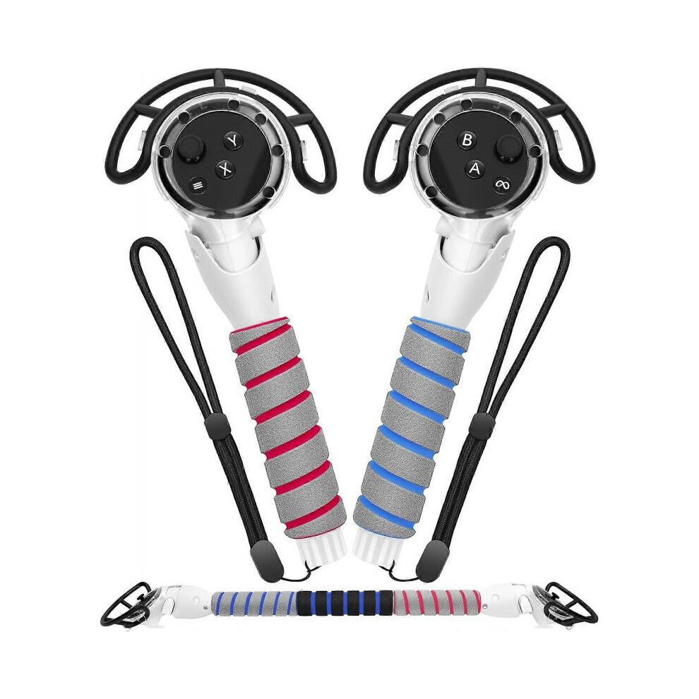 Gorilla Tag Long Arms Handle Accessories Compatible with Oculus Quest 3 Controllers, Dual Handles Extension Grips for Meta Quest 3 Accessory for Beat