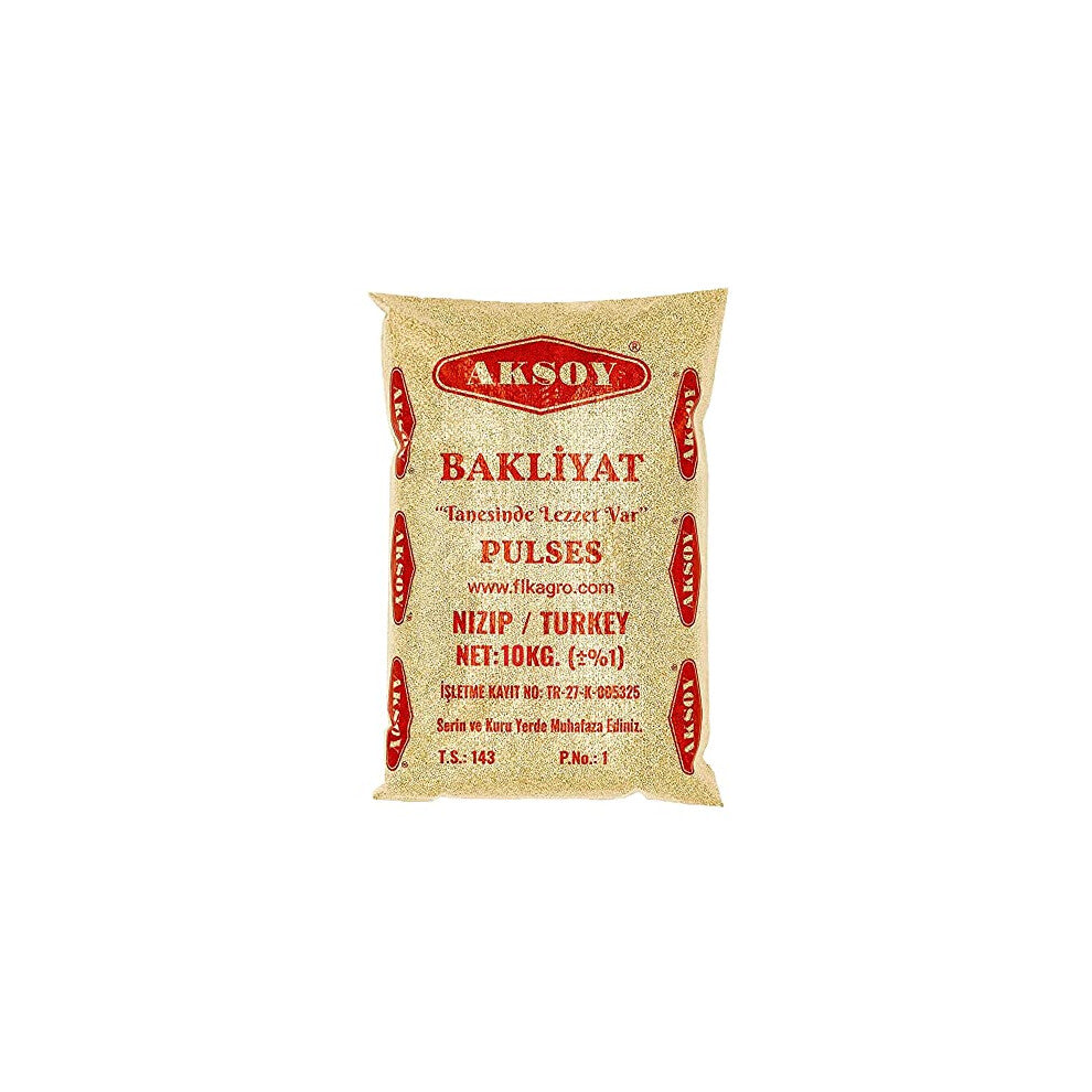 Aksoy White Quinoa 10KG | Non Gluten, Whole Grain Quinoa - Ready to Cook Food for Oats and Seeds Recipes - Healthy Meal with Vitamins and Protein