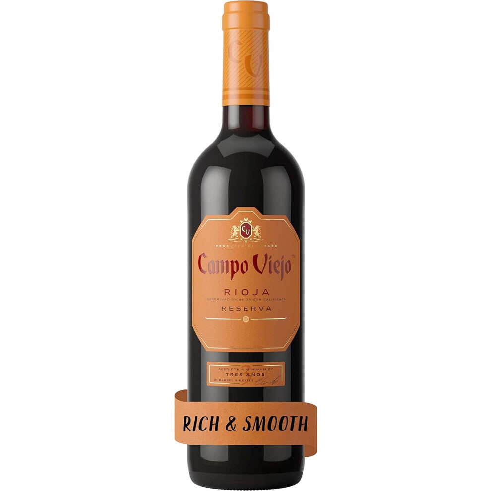 Campo Viejo Rioja Reserva Red Wine, 75cl (Pack of 6)