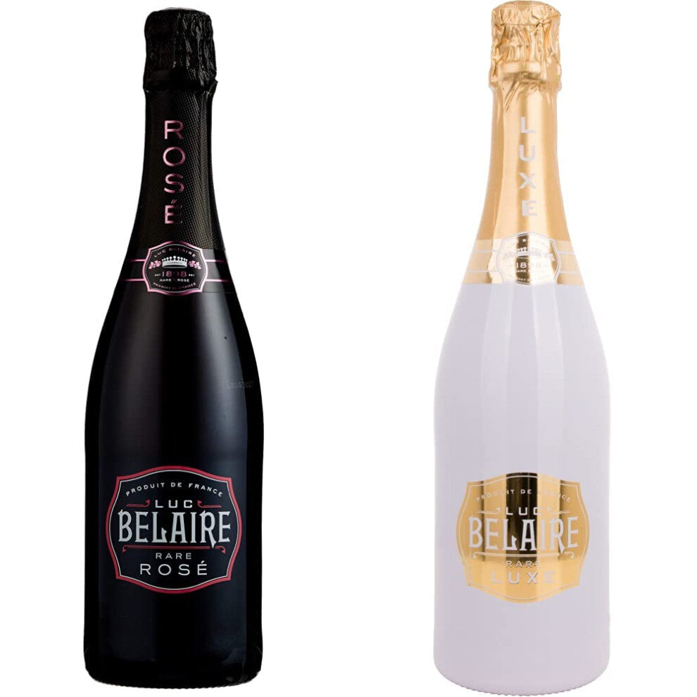 Luc Belaire Sparkling Wine From Provence Non Vintage, 75cl & Luxe Sparkling Wine, 75cl