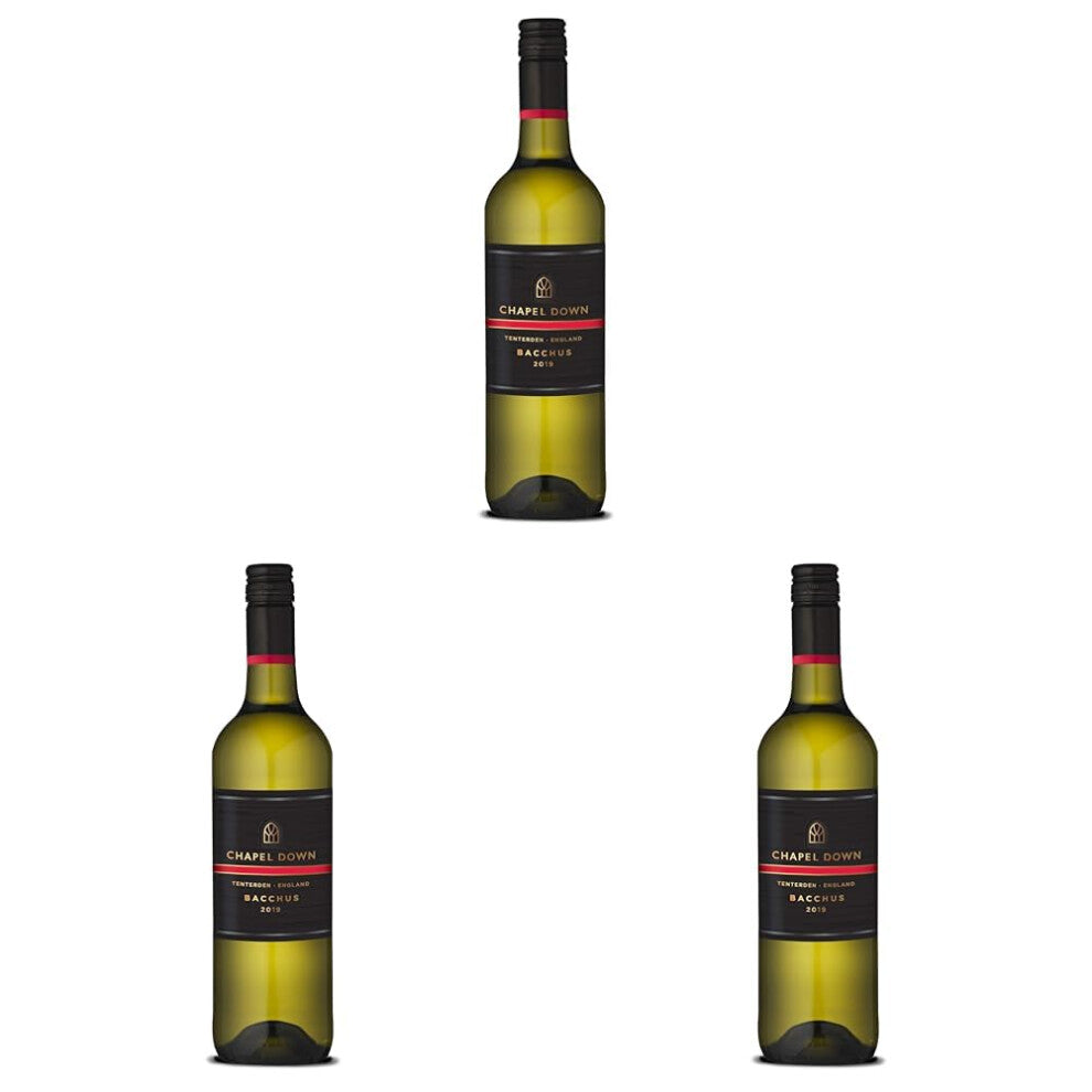 Chapel Down Bacchus White Wine, 75 cl (Pack of 3)