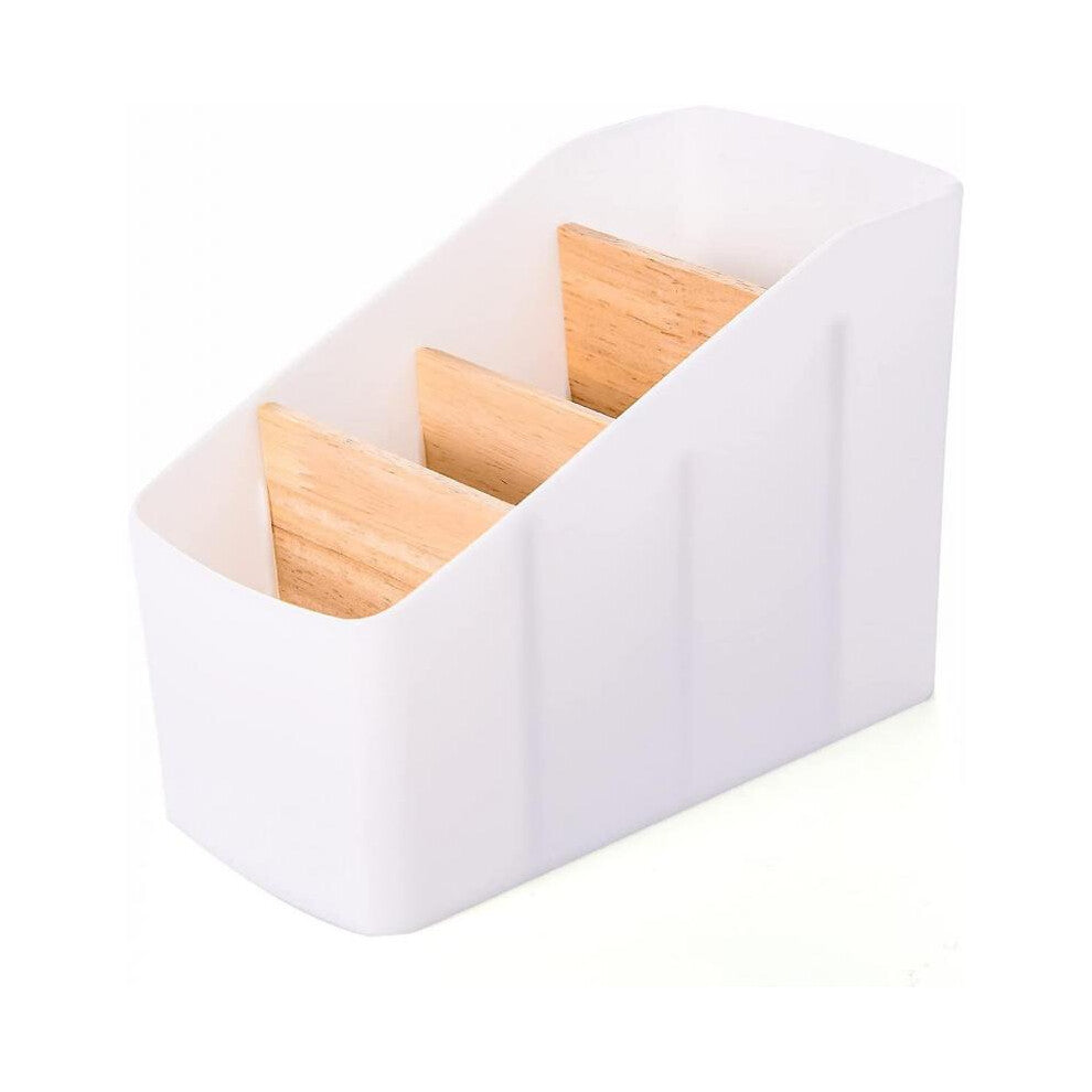 Wooden Desk Storage Box, Versatile Office Supplies Organizer, Desk Organizer Storage, Stationery