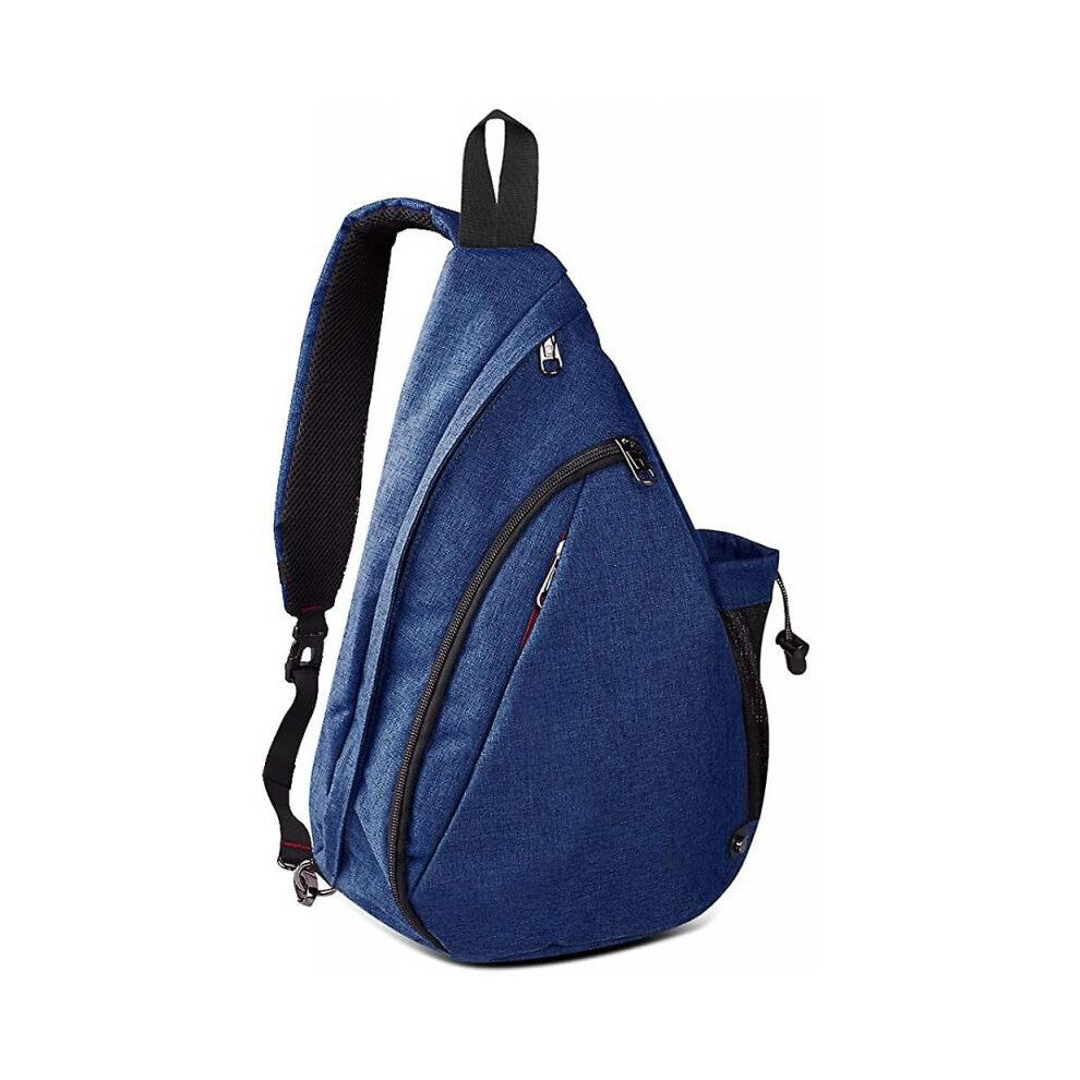 Sling Bag - Crossbody Shoulder Chest Urben-Outdoor-Travel Backpack for Women & Men (Dark Blue)