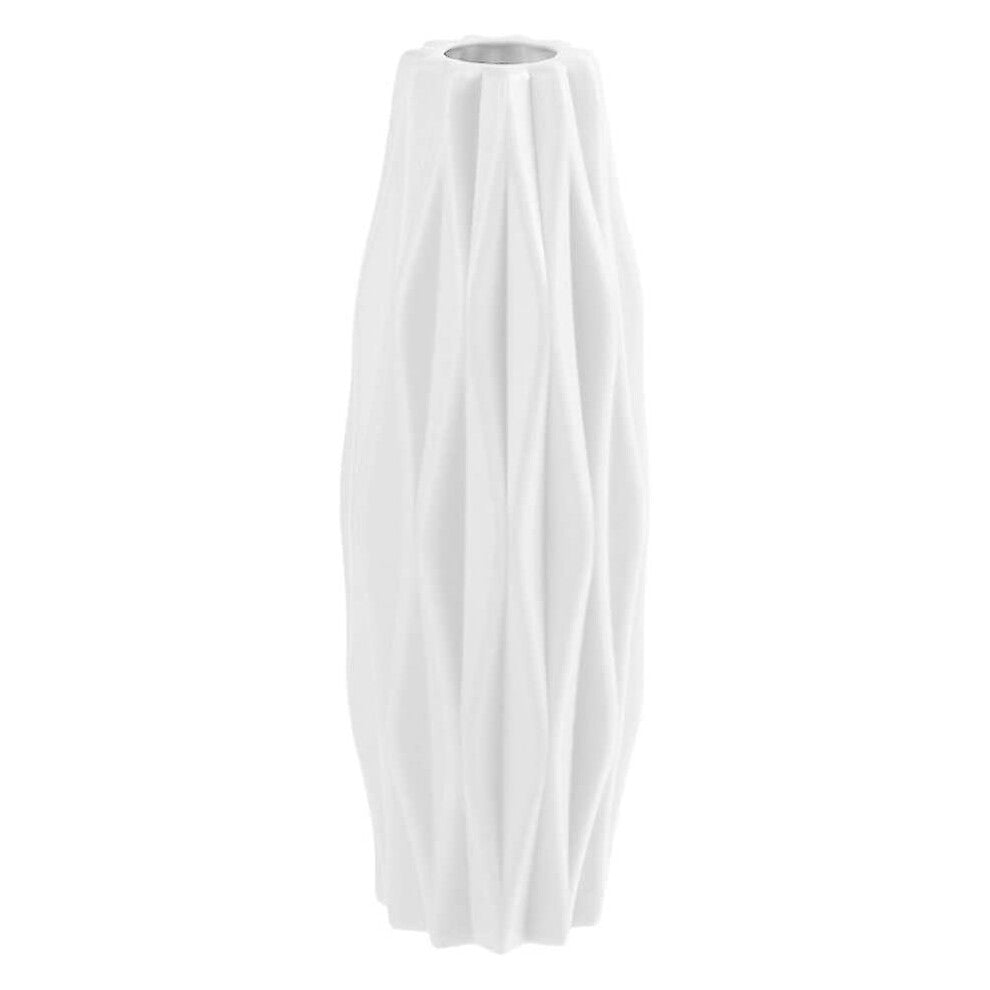 Flower Vases, Modern for Home, Living Room, Centerpieces and Events Decoration 5.5 x 5.5 x 21 cm