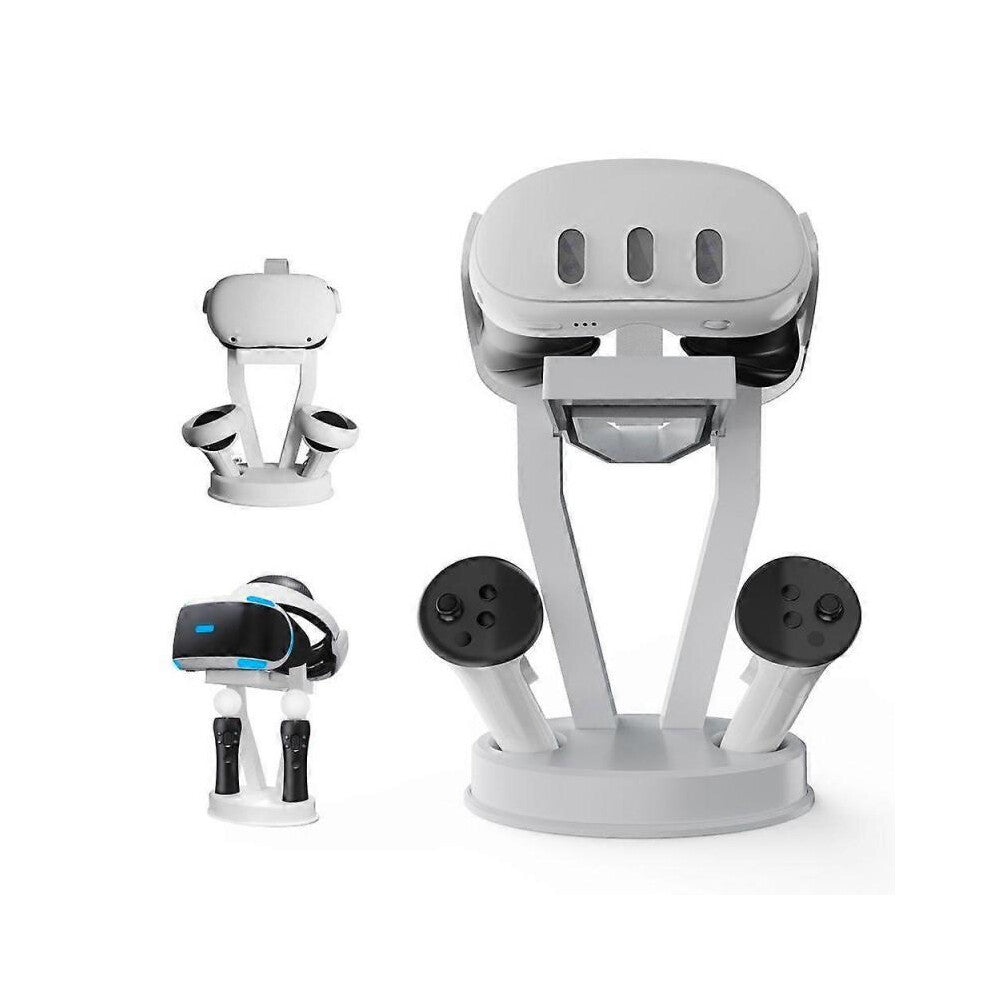 VR Storage Stand for Meta Quest3- Oculus Quest 2 VR Brille, Upgraded VR Headset Desktop Organiser Display Holder with Controller Holder