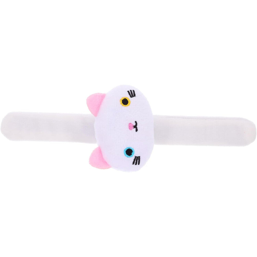 Plush Cat Bracelet Animal Plush Figure Toys Patting Wrist Band Slap Bracelet Slap