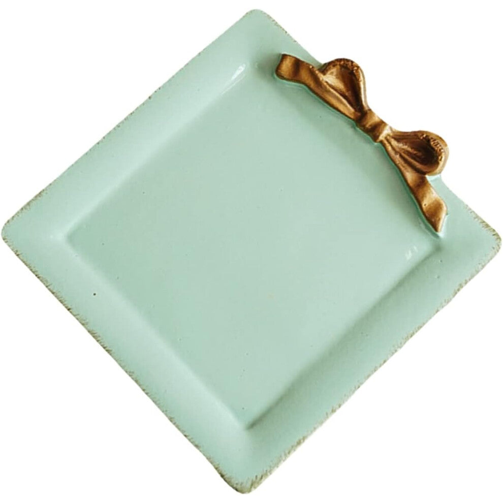 Unique Shape Resin Jewelry Tray Stylish Earrings Storage Desktop Decor for Photography