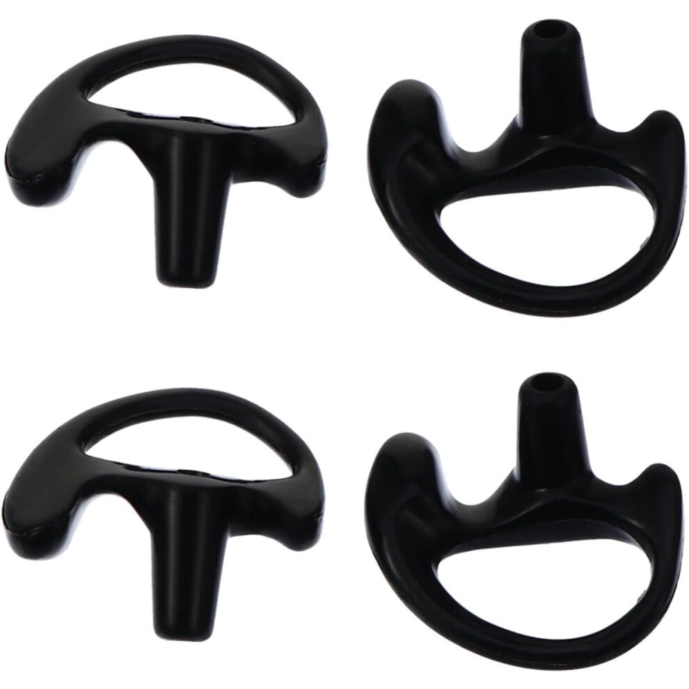 2 Pairs Earbuds Earmold for Acoustic Coil Tube Ear Mold Ear Bud for Headset Ear Bud for Earpiece Earbud