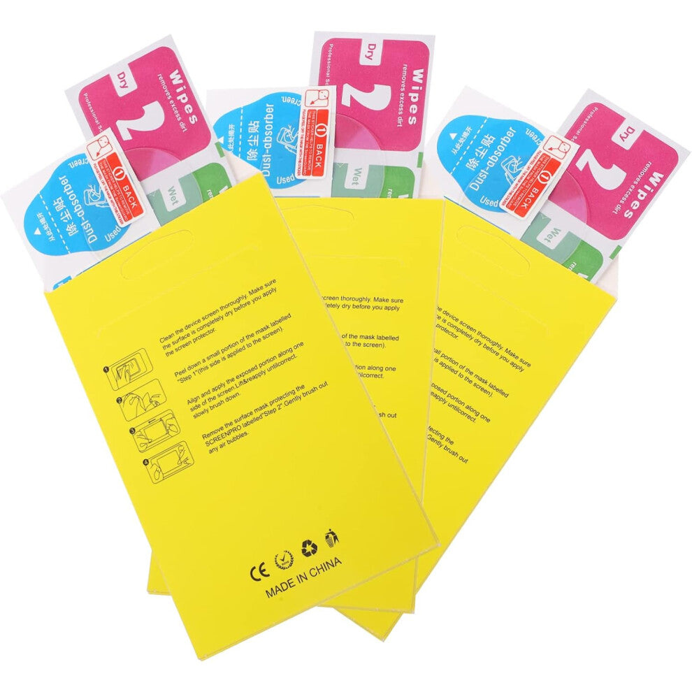 4 44mm Screen Protector Tempered Glass Film Bubble Scratch-Proof Sturdy Portable Watch Cover