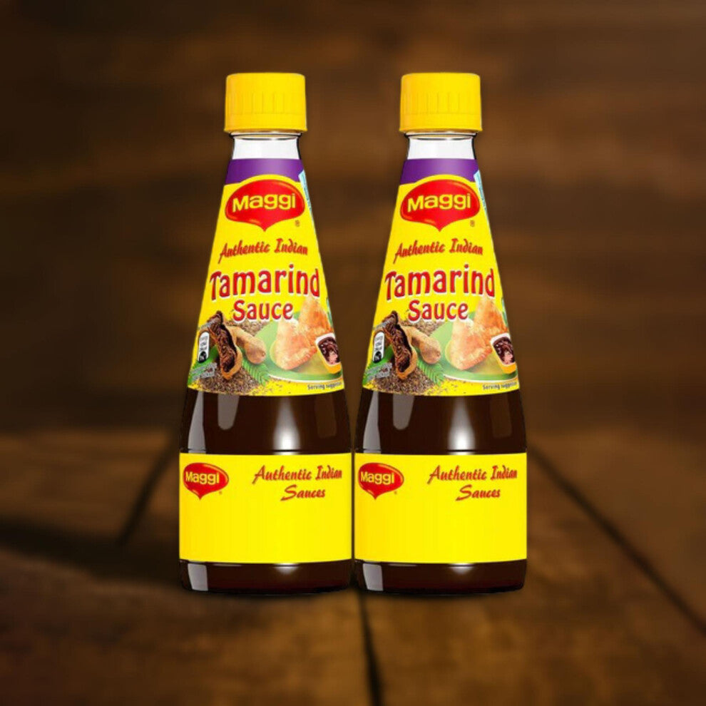 Maggi Tamrind Sauce 425G (Pack of 2) |  Sweet & Tangy Imli Chutney | Authentic Indian Flavour | Perfect for Chaats, Snacks & Cooking