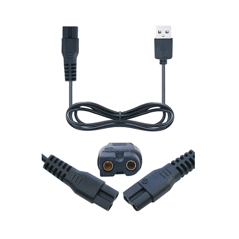 Electric Clippers Pet Shaver USB Charger Charging Cable Power Cord For C6-C7 Hair Trimmer Part