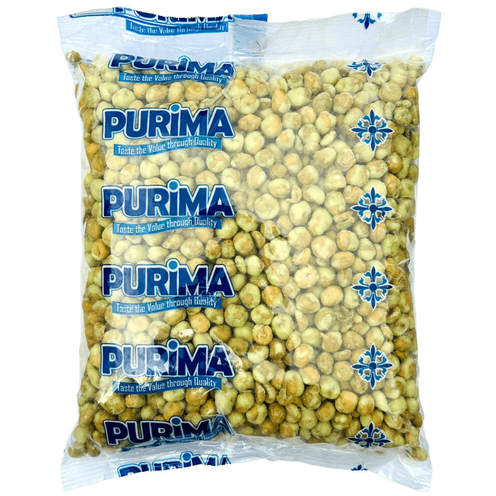 Wasabi Peas 1kg – Green Japanese Horseradish Flavoured Crispy Crunchy Coated Pea Snack - Hot Spicy Sauce Strong Flavour - Large Bulk Snacks Natural
