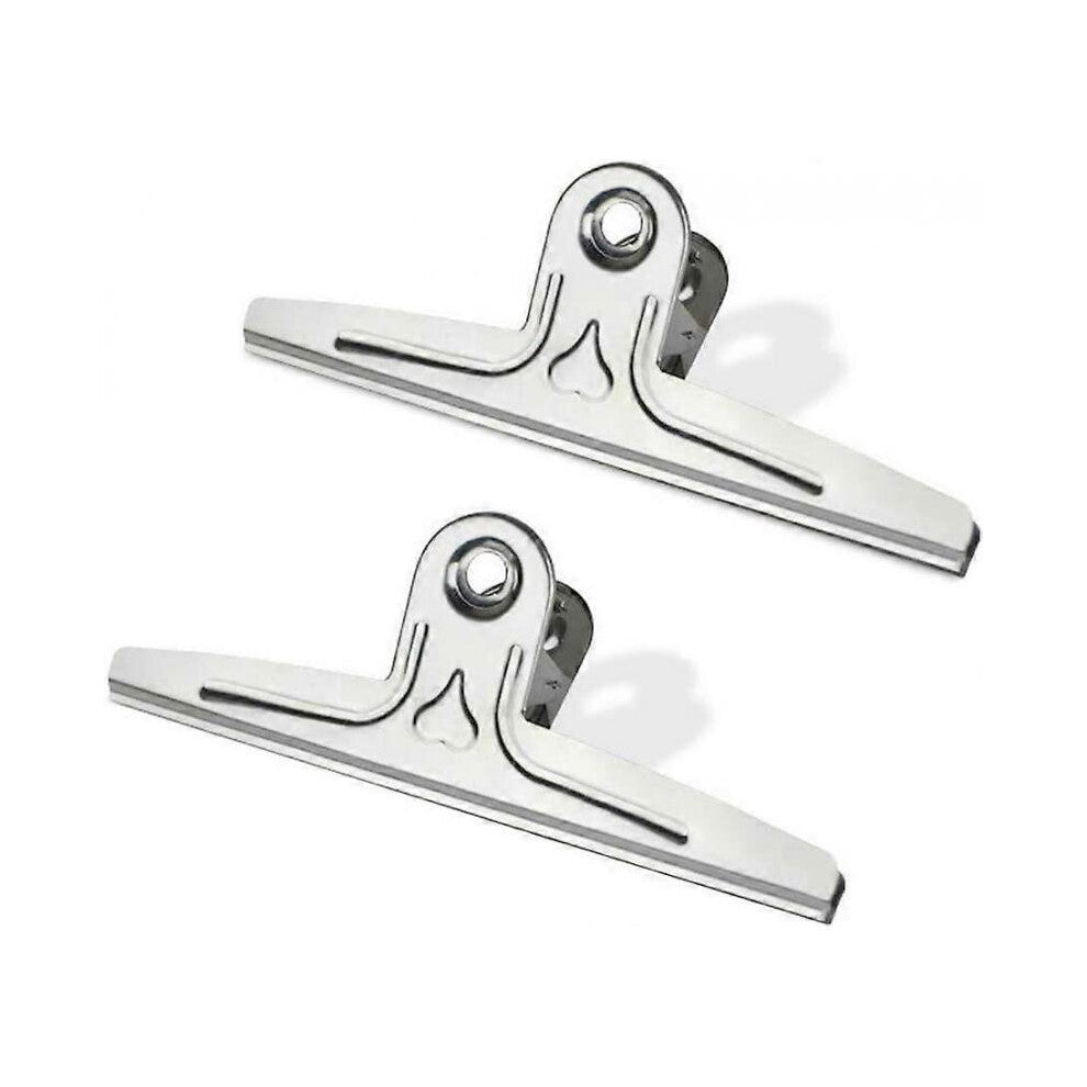 Extra Large Bulldog Clips, Coideal 2 Pack 30Cm Stainless Steel Jumbo Giant Binder Clips Paper Clamps Holder for Drawing Board, Art, Teachers, Home Off