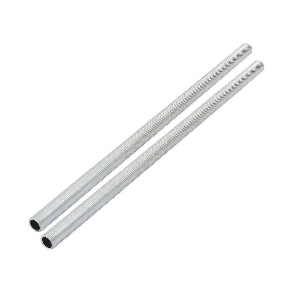 Lamp Pipe Nipple, M10 Thread 255mm Length Hollow Lamps Repair Part Hardware for