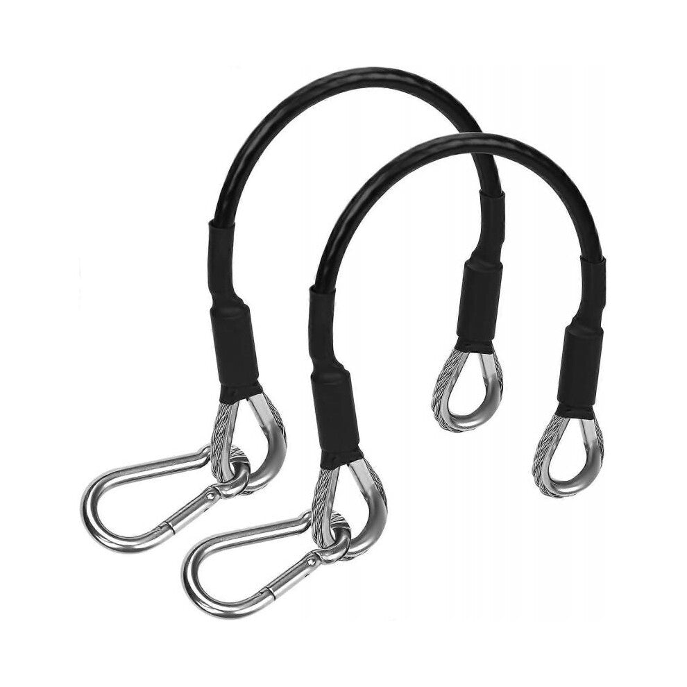 2pcs 10" Gym Extension Cable, Fitness Extension Cable Compatible with Bowflex