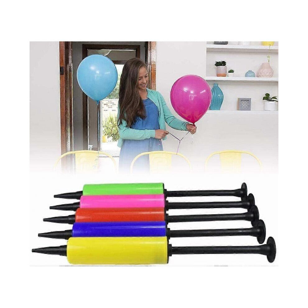 1pc Balloon Pump Portable Mini Pump Hand Push Inflatable Adult Birthday