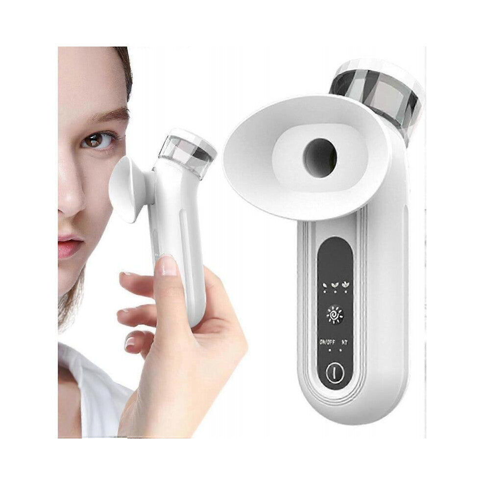 Nano Eye Mist Steam Sprayer, Mini Handheld Rechargeable Eye Drop Mister, Eye Steamer for Dry Eyes with Warm Compress, Steam Therapys Wand for Relief D